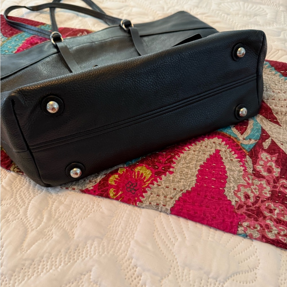 Rebecca Minkoff Black Structured Tote with Timeless Design - Picture 11 of 16